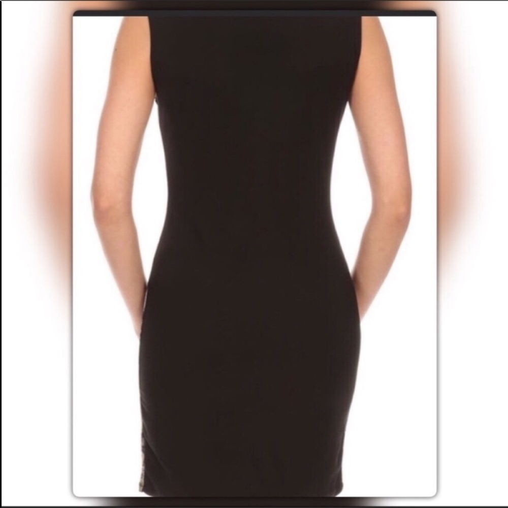 Magazine Colorblock Bodycon Mini Dress - Picture 2 of 5